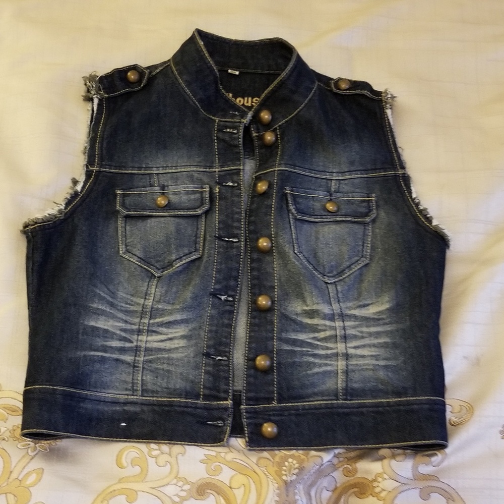 Dollhouse denim Vest